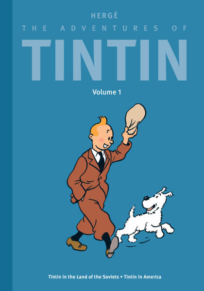 ADVENTURES OF TINTIN VOL 1 TINTIN IN AMERICA CIGARS OF THE PHARAOH BLUE LOTUS