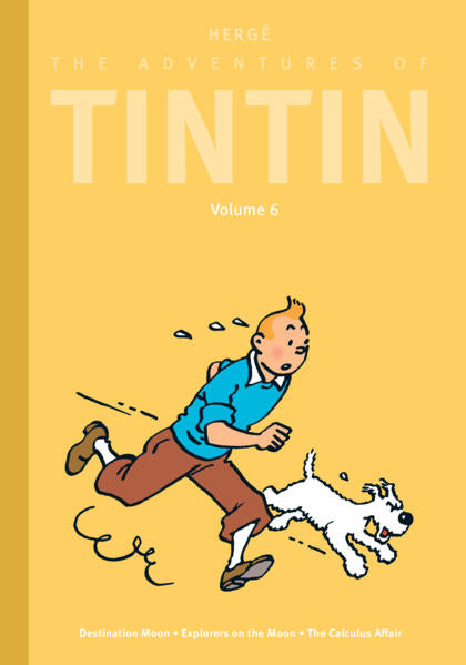 ADVENTURES OF TINTIN VOL 6 CALCULUS AFFAIR RED SEA SHARKS TINTIN IN TIBET