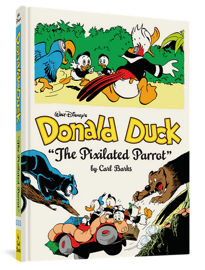 WALT DISNEY DONALD DUCK HC PIXILATED PARROT