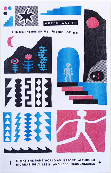 WHERE WAS I? RISO PRINT