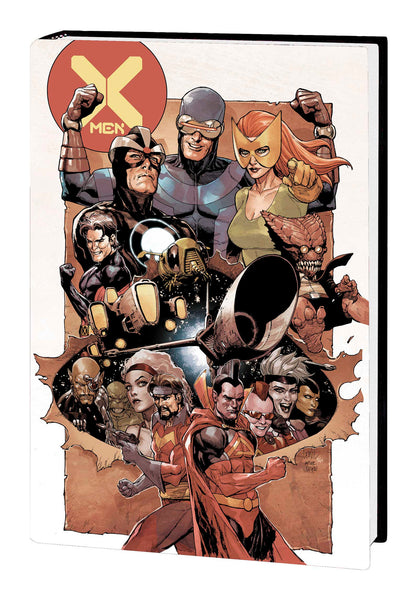 X-MEN BY JONATHAN HICKMAN OMNIBUS HC YU COVER