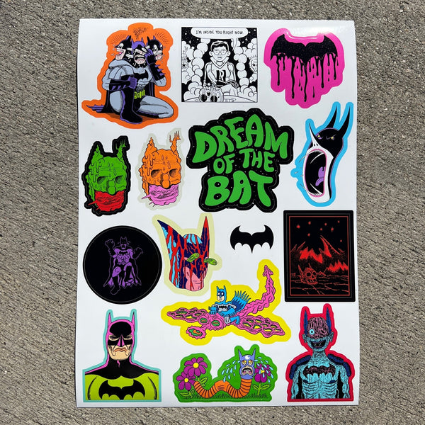 Dream of the Bat - sticker sheets