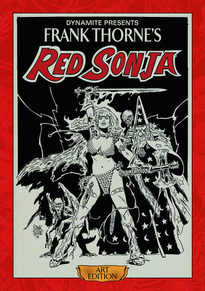 FRANK THORNE RED SONJA ART ED HC VOL 01