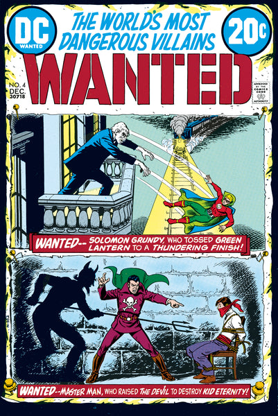 DCS WANTED WORLDS MOST DANGEROUS SUPERVILLAINS HC